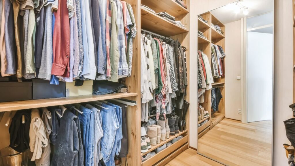 Convenient Dressing Room
